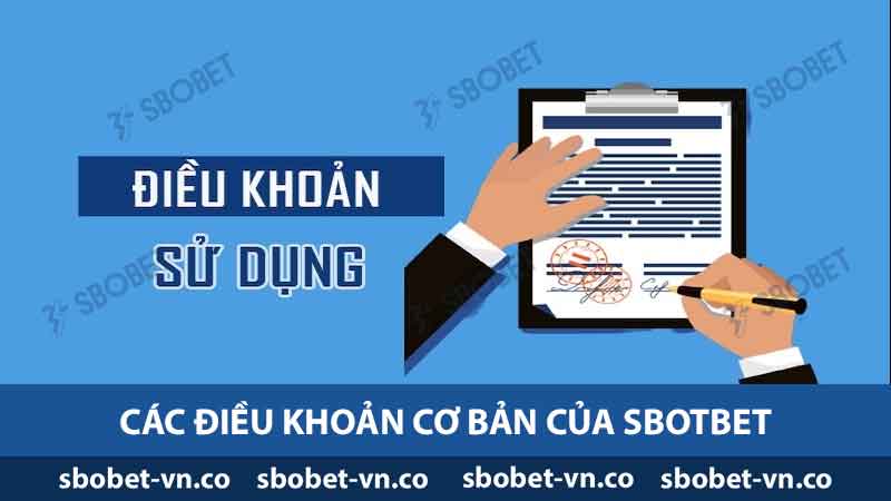 Điều Khoản Và Điều Kiện SBOBET - Hướng Dẫn Chi Tiết Nhất 1 Các điều khoản cơ bản của Sbobet