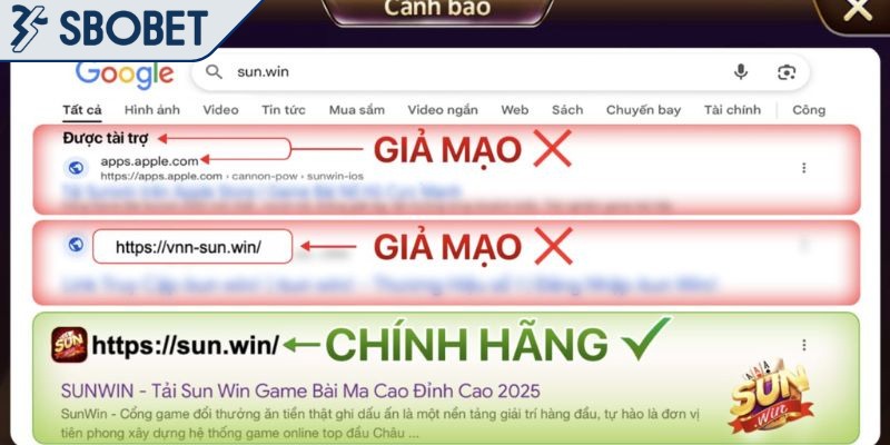 Sunwin Giả Mạo Thương Hiệu – Cảnh Báo Đỏ Cho Người Chơi 2 Sunwin giả mạo thương hiệu tràn ngập khiến nhiều người mất hết